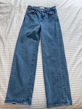 Denim Forum Straight Leg Jeans